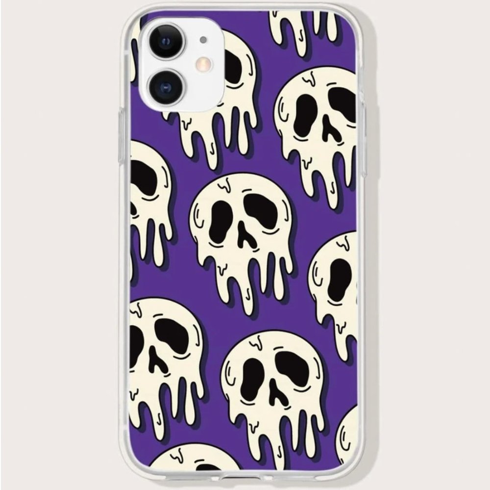 Skull Print Phone Case
